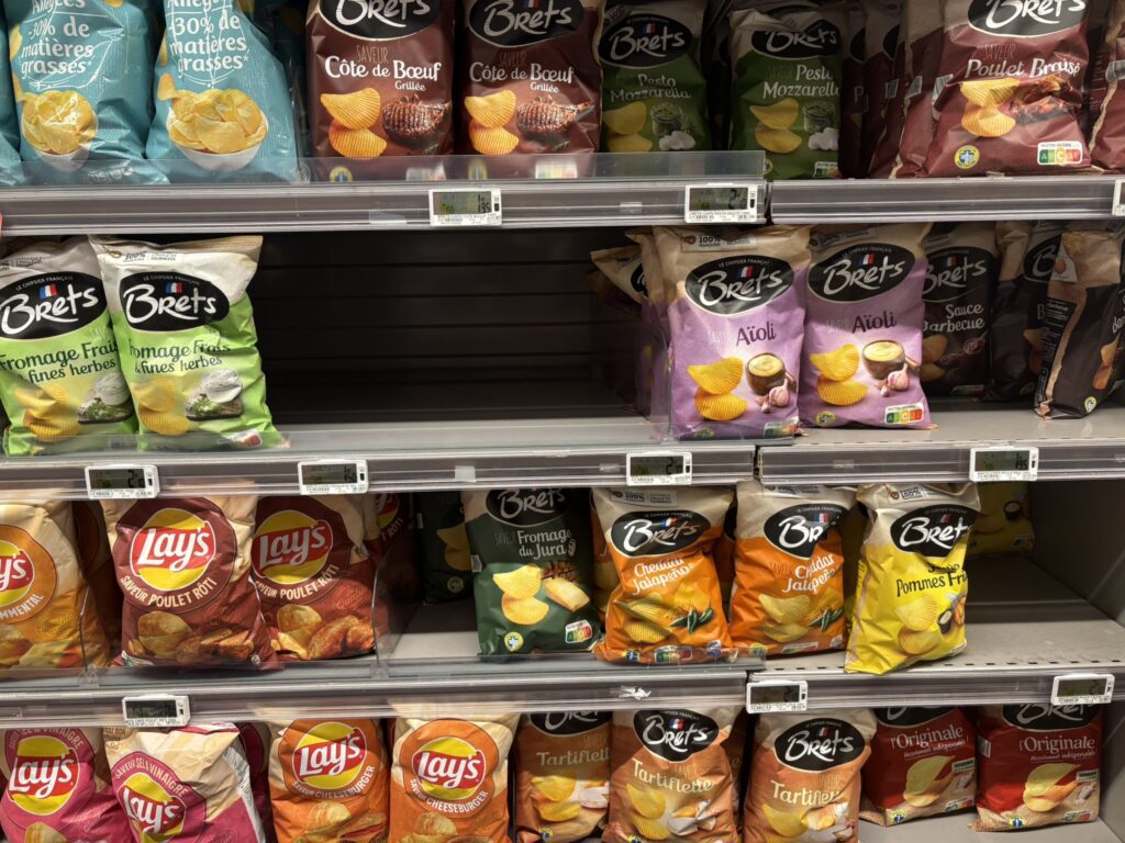 Chip aisle